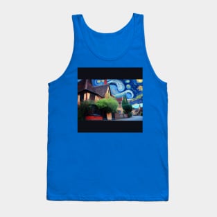 Starry Night Over Godric's Hollow Tank Top